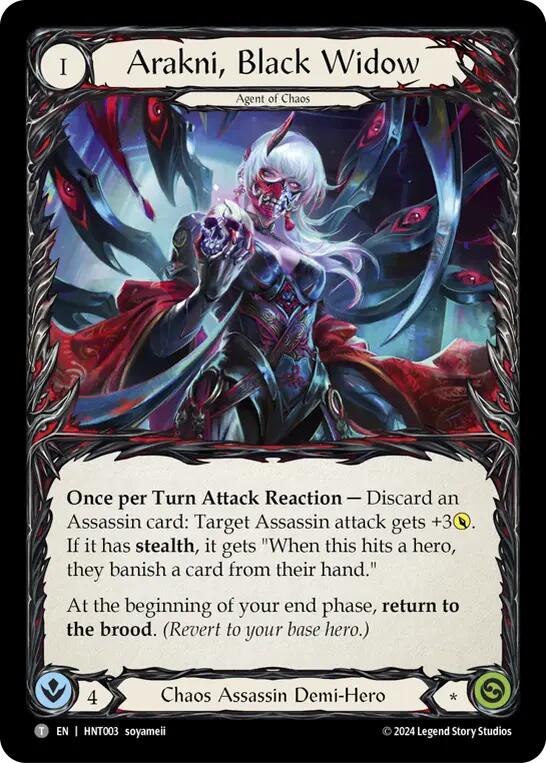 Arakni, Black Widow // Arakni, Funnel Web [HNT003//HNT004] (The Hunted) | Devastation Store