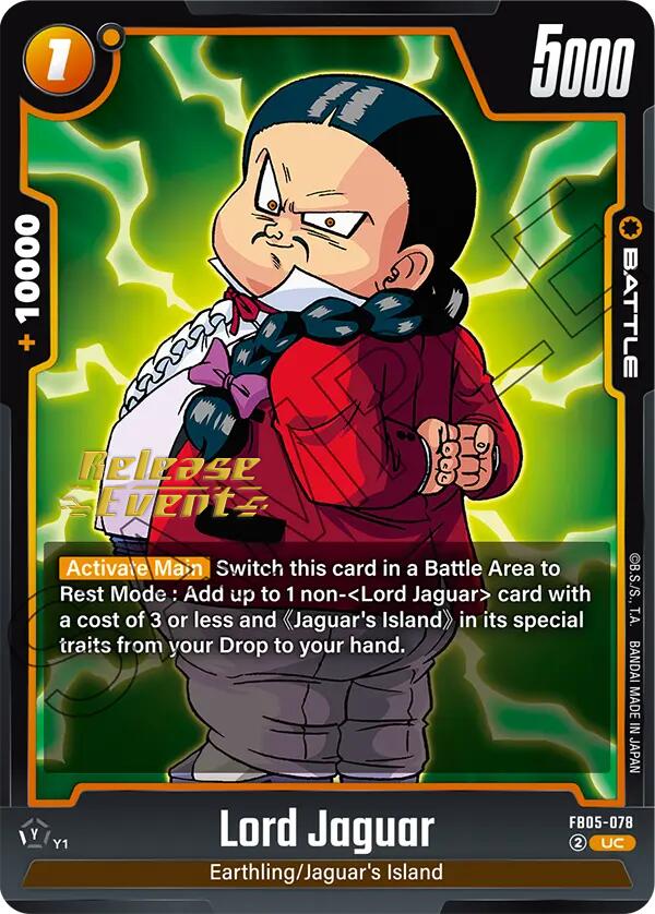 Lord Jaguar [New Adventure Release Event Cards] | Devastation Store