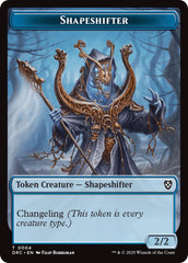 Shapeshifter // Zombie (0003) Double-Sided Token [Aetherdrift Tokens] | Devastation Store