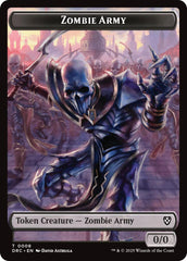 Zombie Army // Shapeshifter Double-Sided Token [Aetherdrift Tokens] | Devastation Store