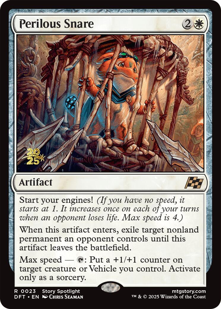 Perilous Snare [Aetherdrift Prerelease Promos] | Devastation Store