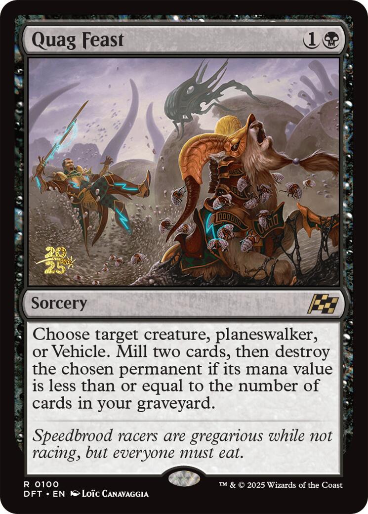Quag Feast [Aetherdrift Prerelease Promos] | Devastation Store