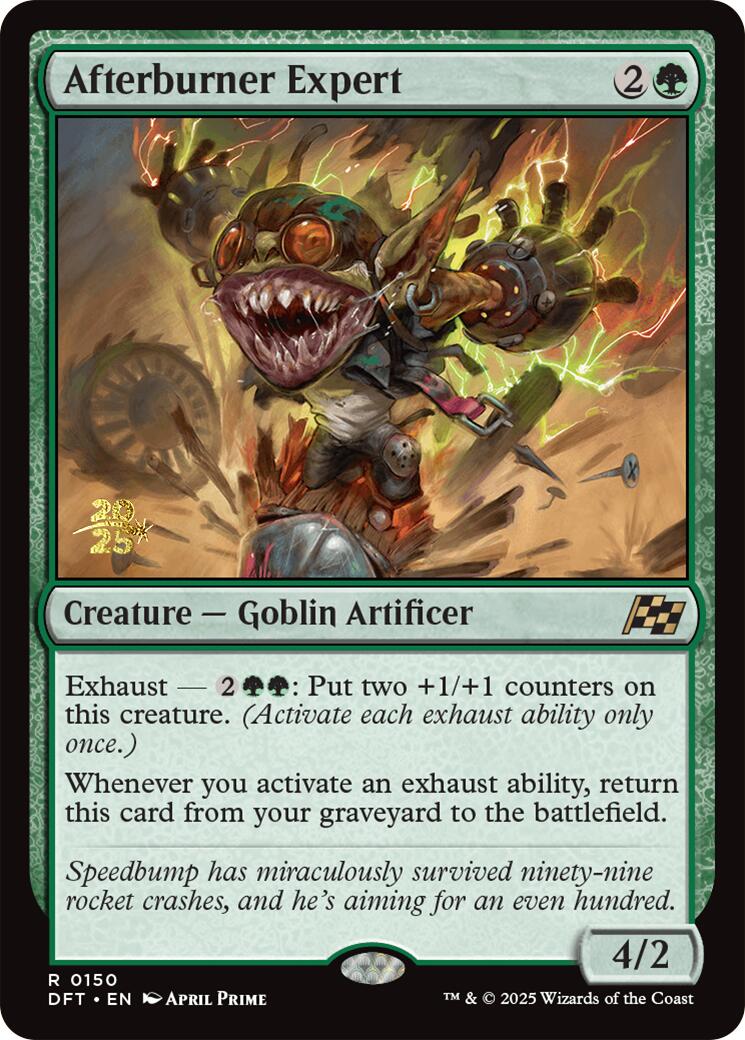 Afterburner Expert [Aetherdrift Prerelease Promos] | Devastation Store