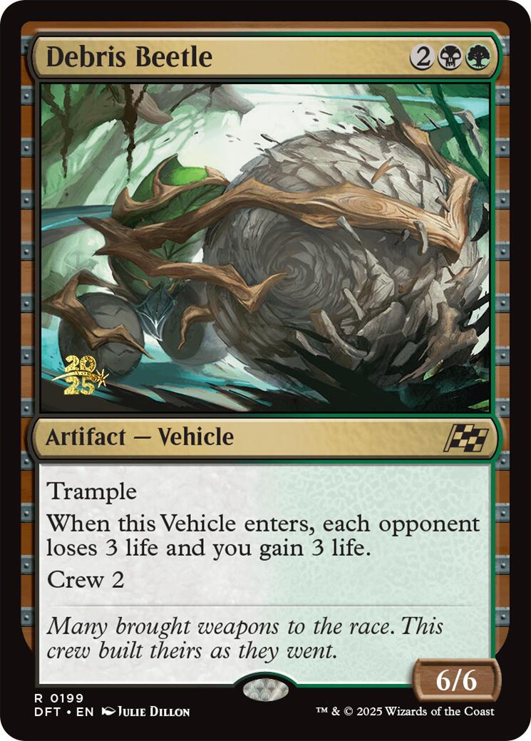 Debris Beetle [Aetherdrift Prerelease Promos] | Devastation Store