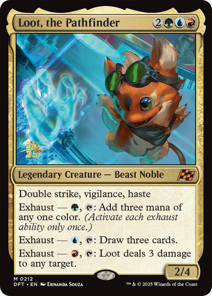 Loot, the Pathfinder [Aetherdrift Prerelease Promos] | Devastation Store