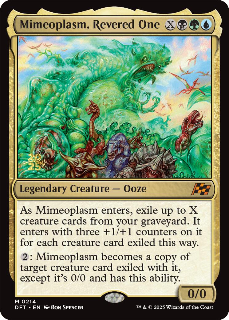 Mimeoplasm, Revered One [Aetherdrift Prerelease Promos] | Devastation Store