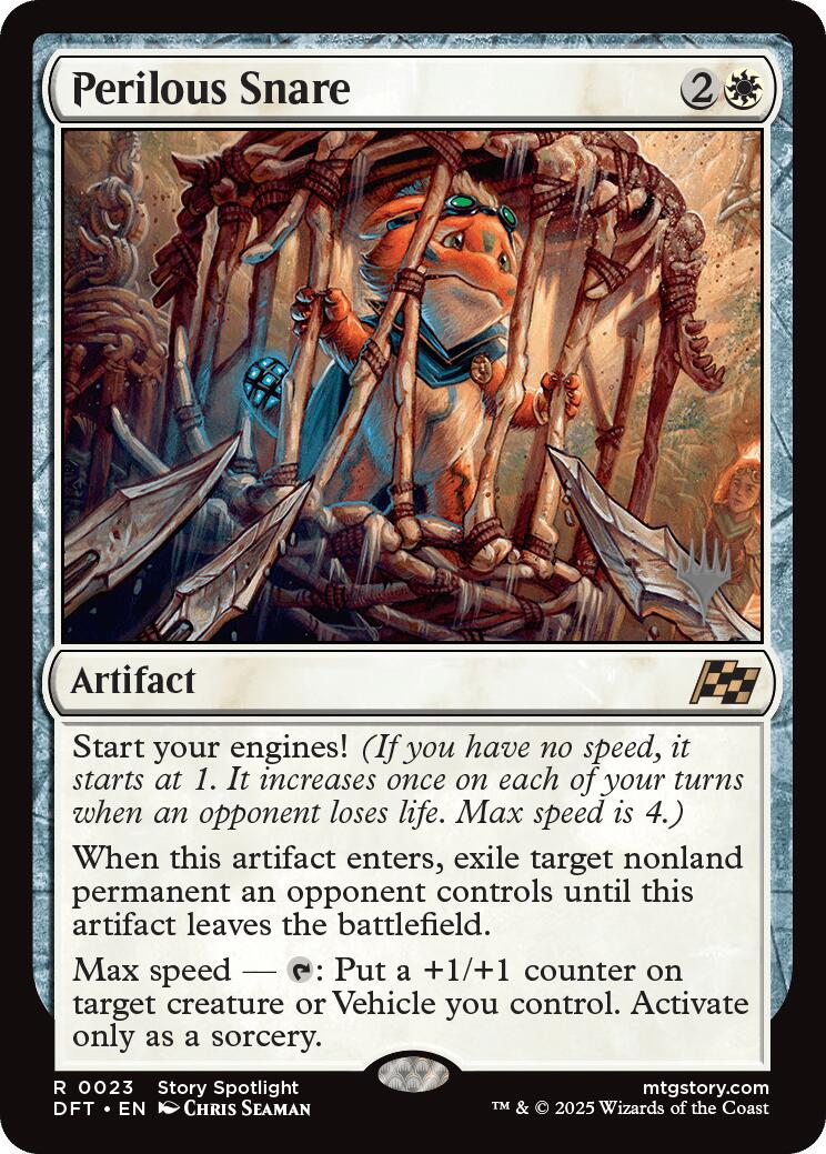 Perilous Snare [Aetherdrift Promos] | Devastation Store