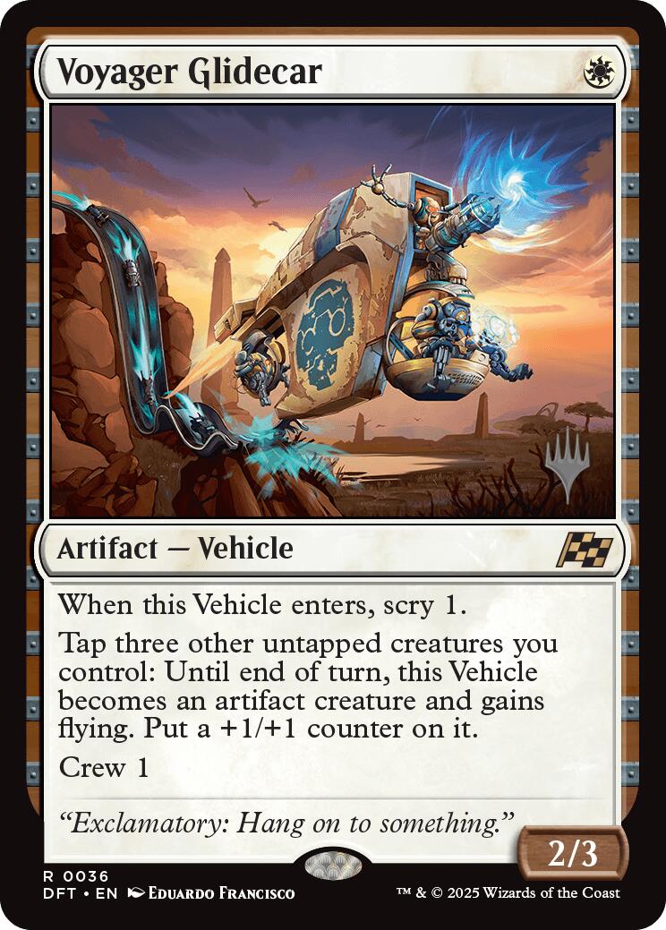Voyager Glidecar [Aetherdrift Promos] | Devastation Store