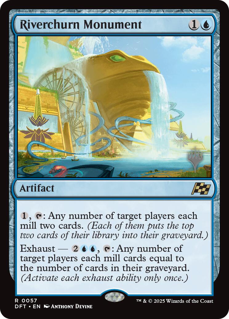 Riverchurn Monument [Aetherdrift Promos] | Devastation Store