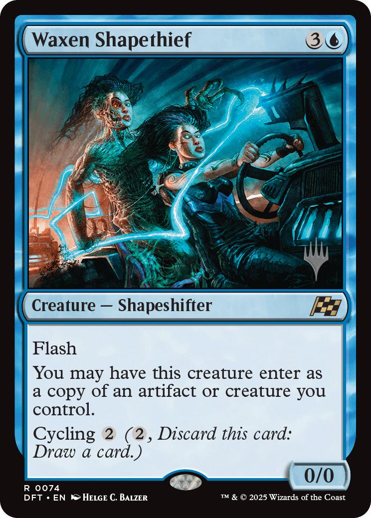 Waxen Shapethief [Aetherdrift Promos] | Devastation Store