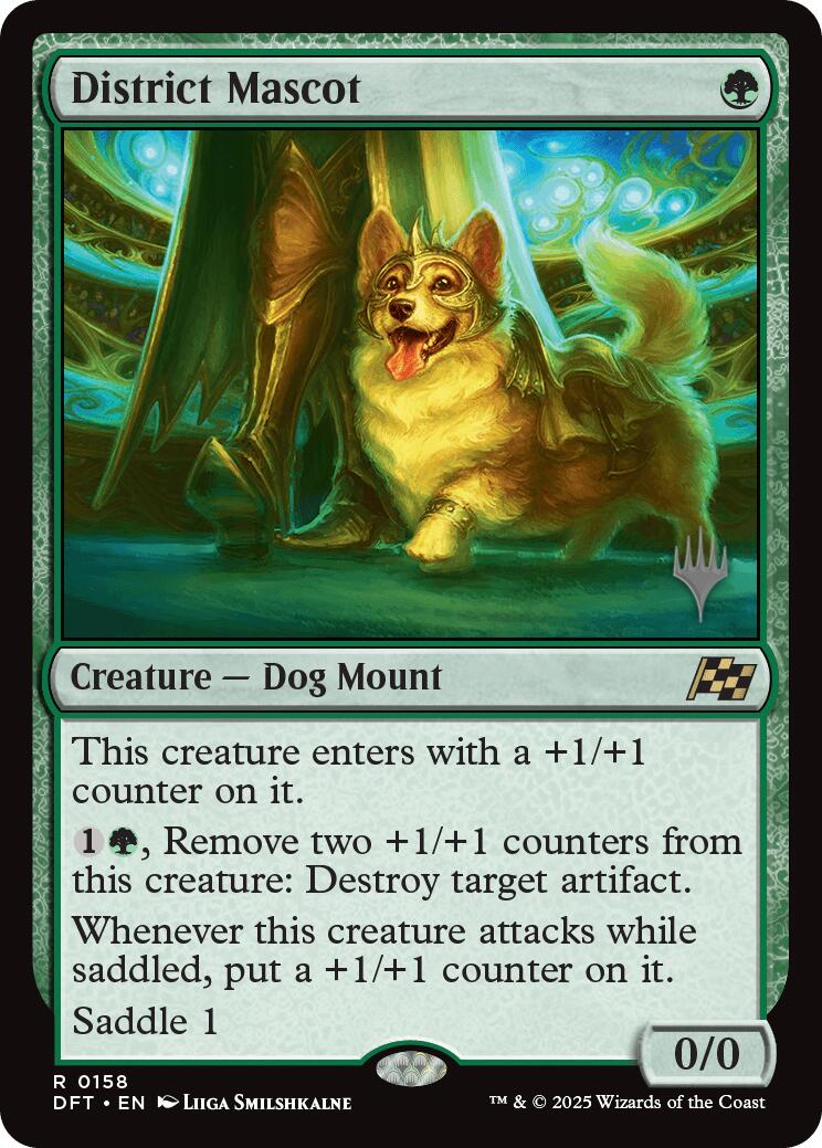 District Mascot [Aetherdrift Promos] | Devastation Store
