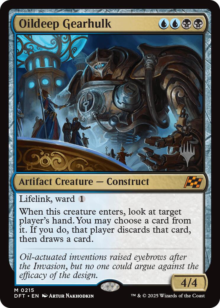 Oildeep Gearhulk [Aetherdrift Promos] | Devastation Store