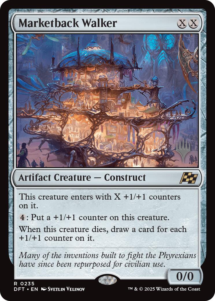 Marketback Walker [Aetherdrift Promos] | Devastation Store