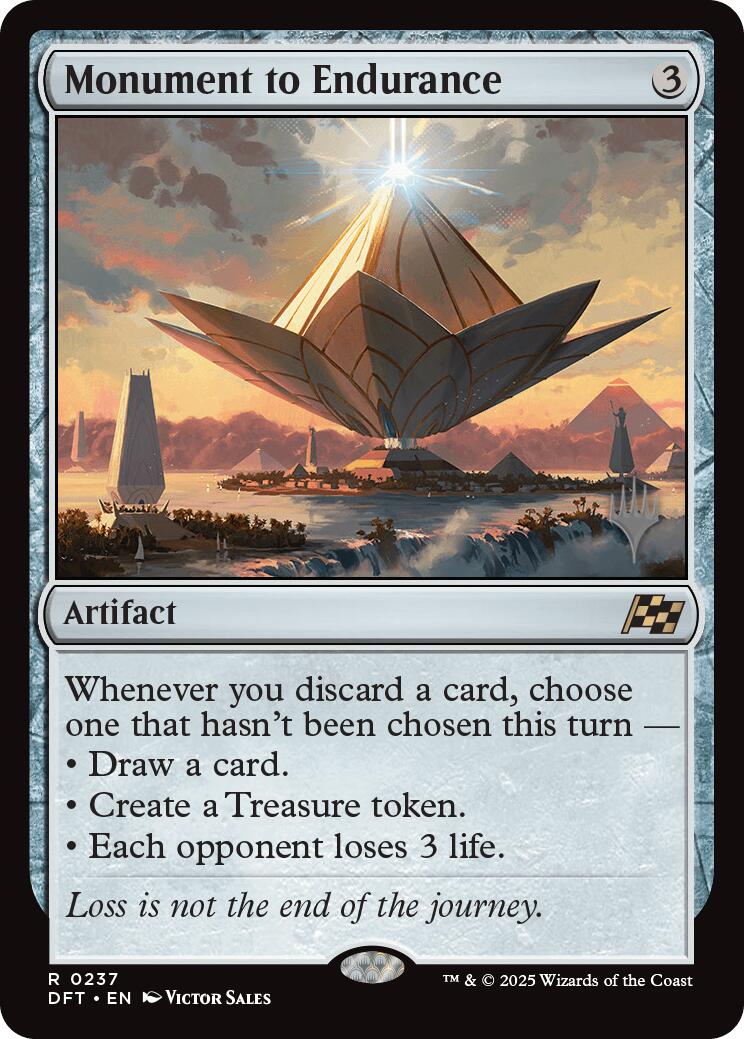Monument to Endurance [Aetherdrift Promos] | Devastation Store