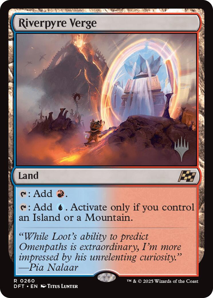 Riverpyre Verge [Aetherdrift Promos] | Devastation Store