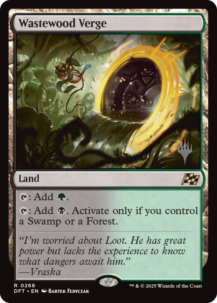 Wastewood Verge [Aetherdrift Promos] | Devastation Store