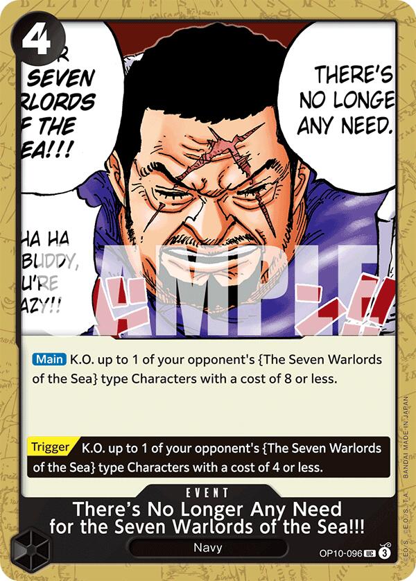 There's No Longer Any Need for the Seven Warlords of the Sea!!! [Royal Blood] | Devastation Store