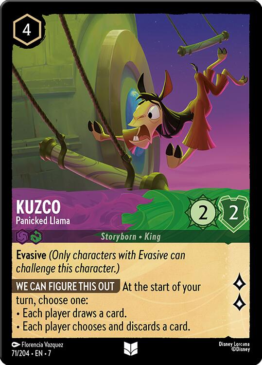 Kuzco - Panicked Llama (71/204) [Archazia's Island] | Devastation Store