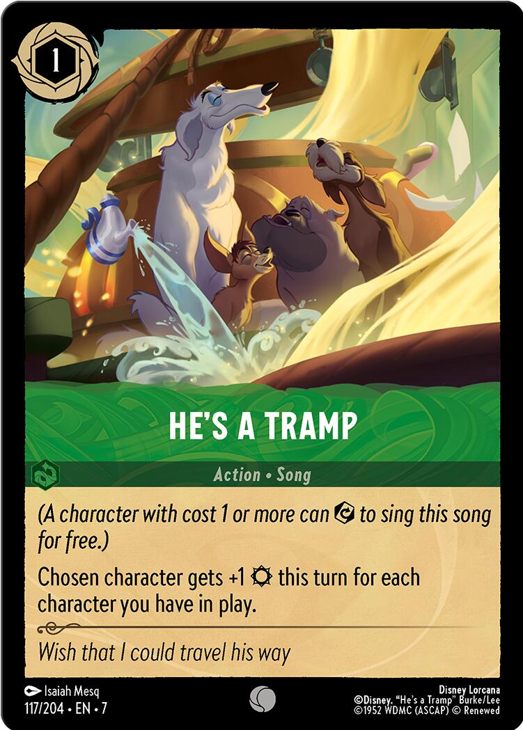 He's a Tramp (117/204) [Archazia's Island] | Devastation Store