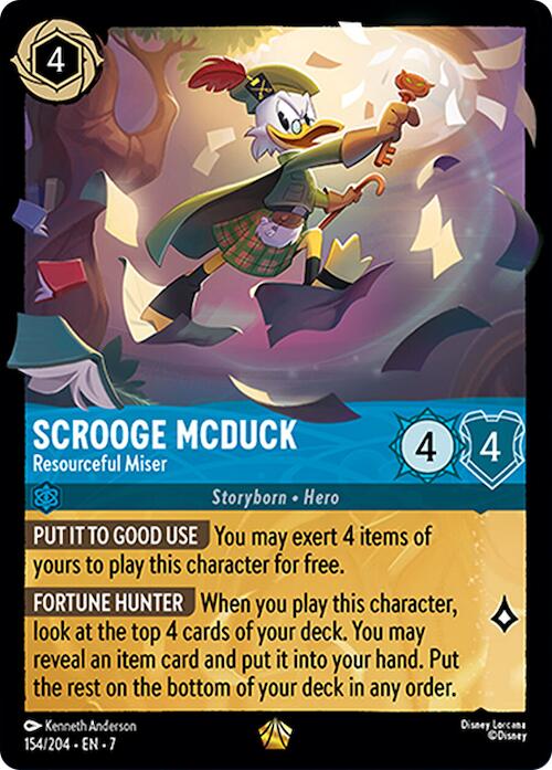 Scrooge McDuck - Resourceful Miser (154/204) [Archazia's Island] | Devastation Store