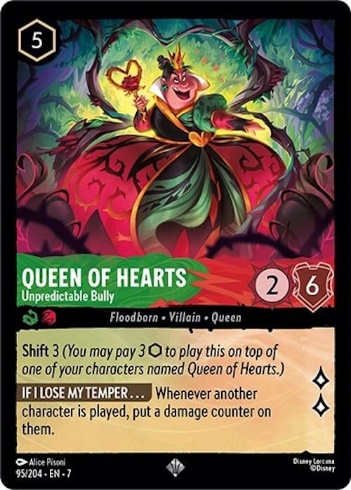 Queen of Hearts - Unpredictable Bully (95/204) [Archazia's Island] | Devastation Store