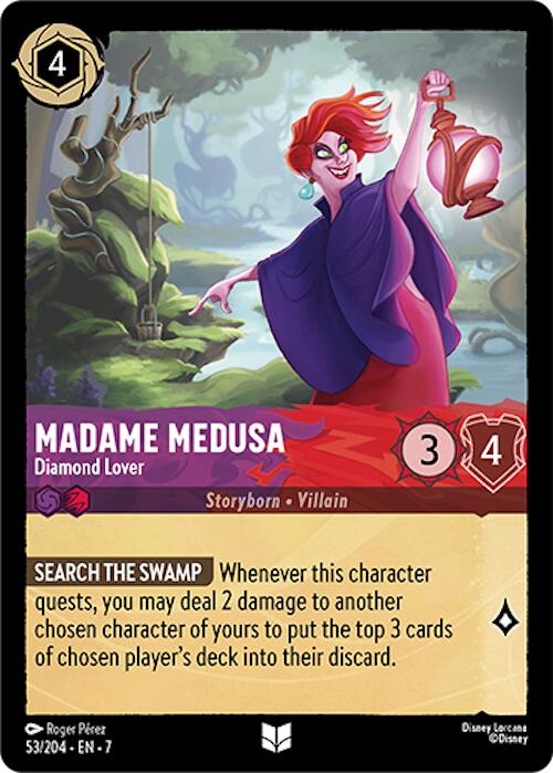 Madame Medusa - Diamond Lover (53/204) [Archazia's Island] | Devastation Store
