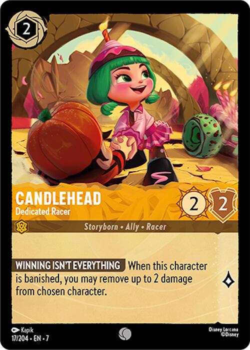 Candlehead - Dedicated Racer (17/204) [Archazia's Island] | Devastation Store