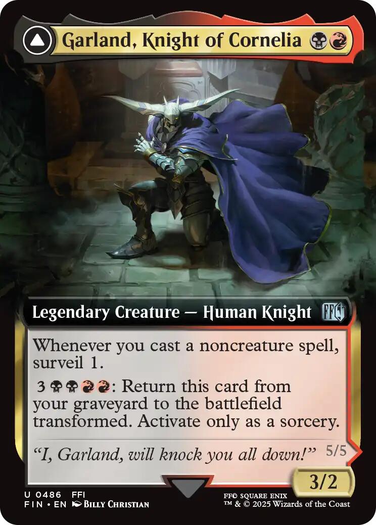 Garland, Knight of Cornelia // Chaos, the Endless (Extended Art) [FINAL FANTASY] | Devastation Store