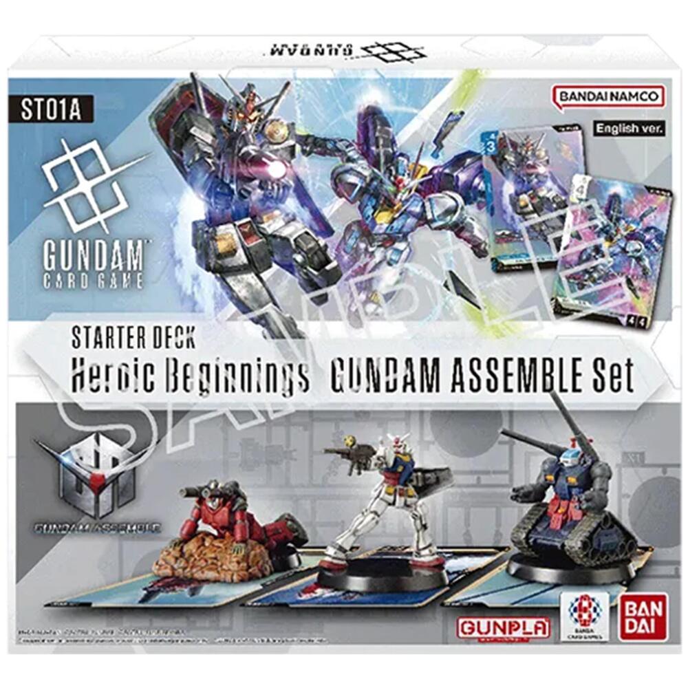 Gundam Assemble Starter Set - Starter Deck 01: Heroic Beginnings | Devastation Store