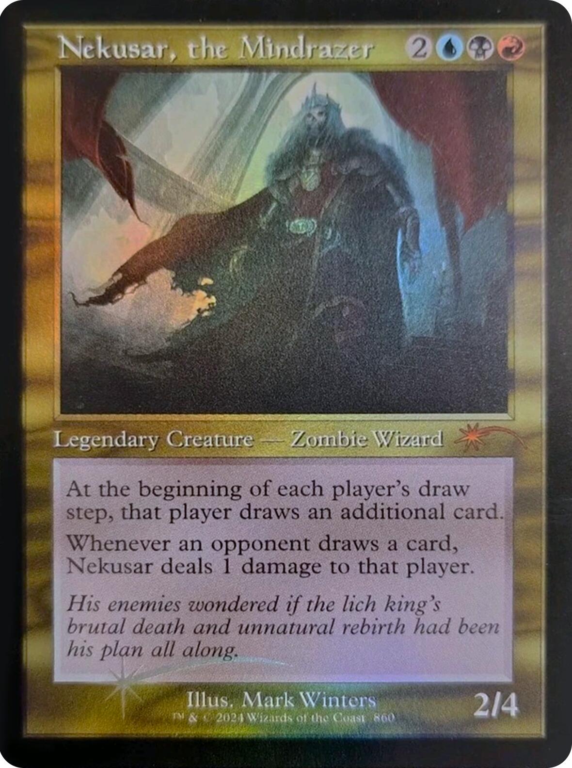 Nekusar, the Mindrazer (Retro Frame) [Secret Lair Drop Series] | Devastation Store
