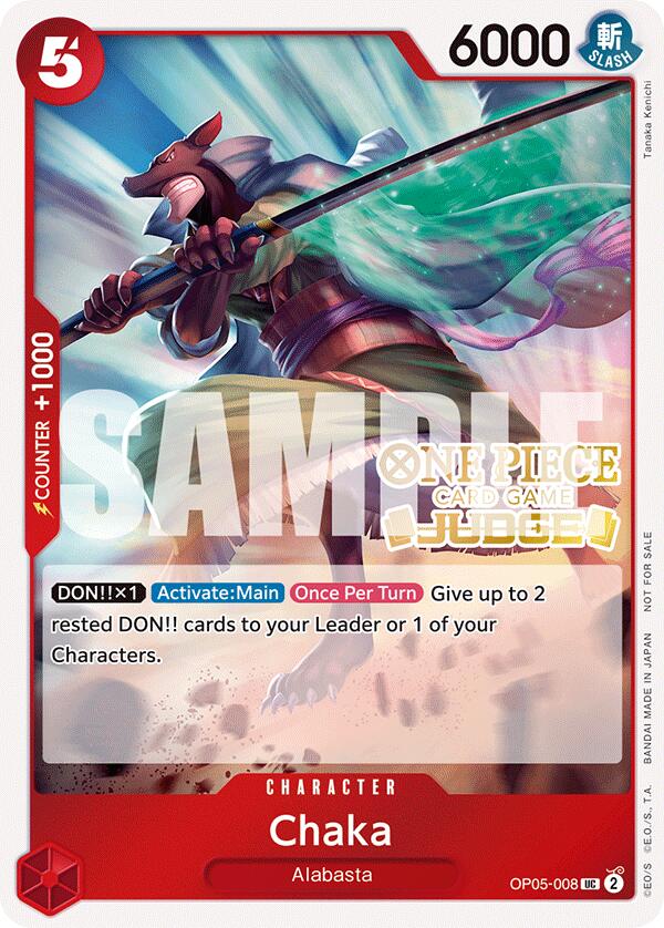 Chaka (Judge Pack Vol. 5) [One Piece Promotion Cards] | Devastation Store