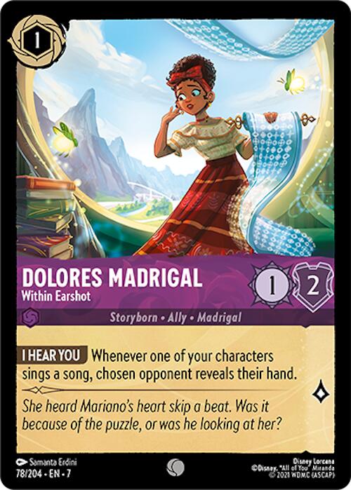 Dolores Madrigal - Within Earshot (78/204) [Archazia's Island] | Devastation Store