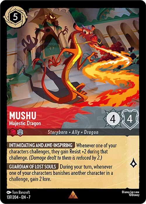 Mushu - Majestic Dragon (137/204) [Archazia's Island] | Devastation Store
