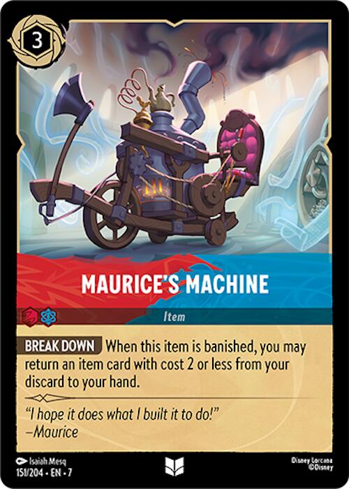 Maurice's Machine (151/204) [Archazia's Island] | Devastation Store