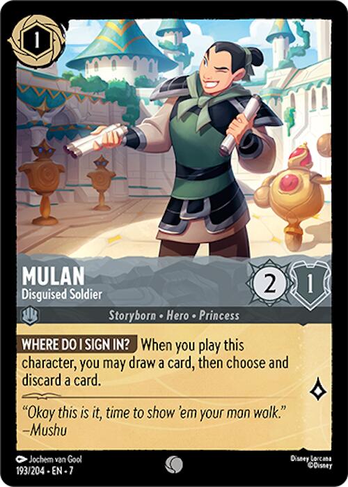 Mulan - Disguised Soldier (193/204) [Archazia's Island] | Devastation Store