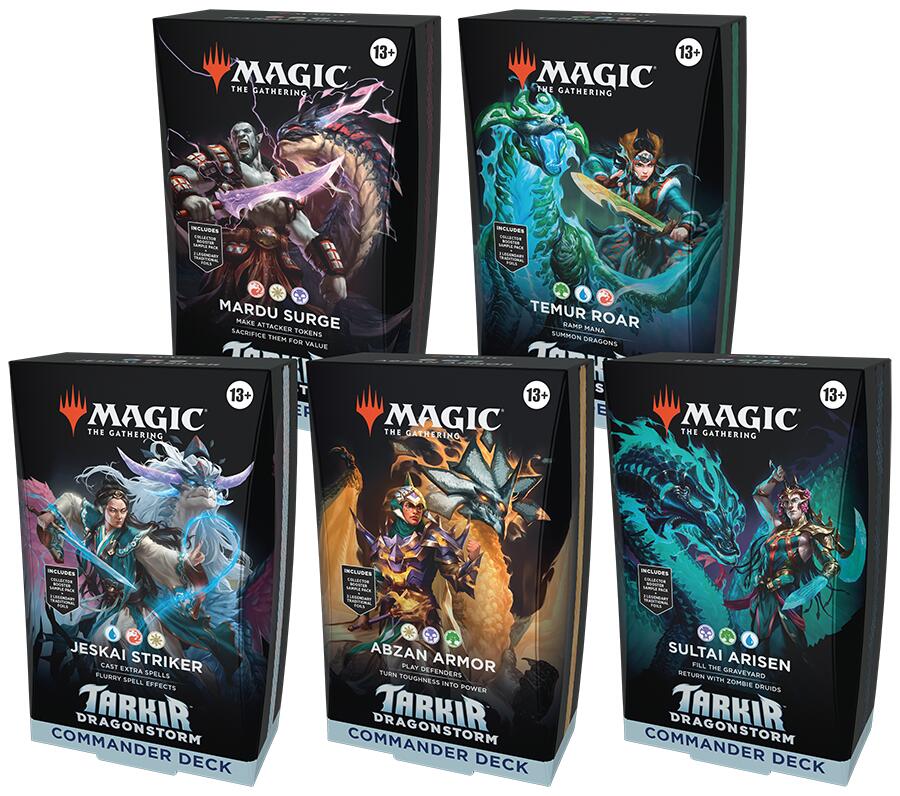 Tarkir: Dragonstorm - Commander Deck Case | Devastation Store