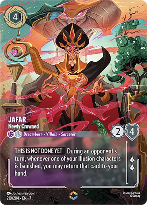 Jafar - Newly Crowned (Enchanted) (210/204) [Archazia's Island] | Devastation Store