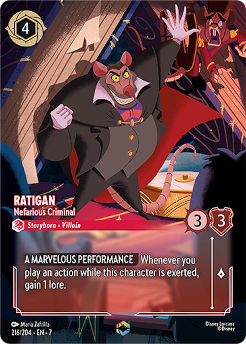 Ratigan - Nefarious Criminal (Enchanted) (216/204) [Archazia's Island] | Devastation Store