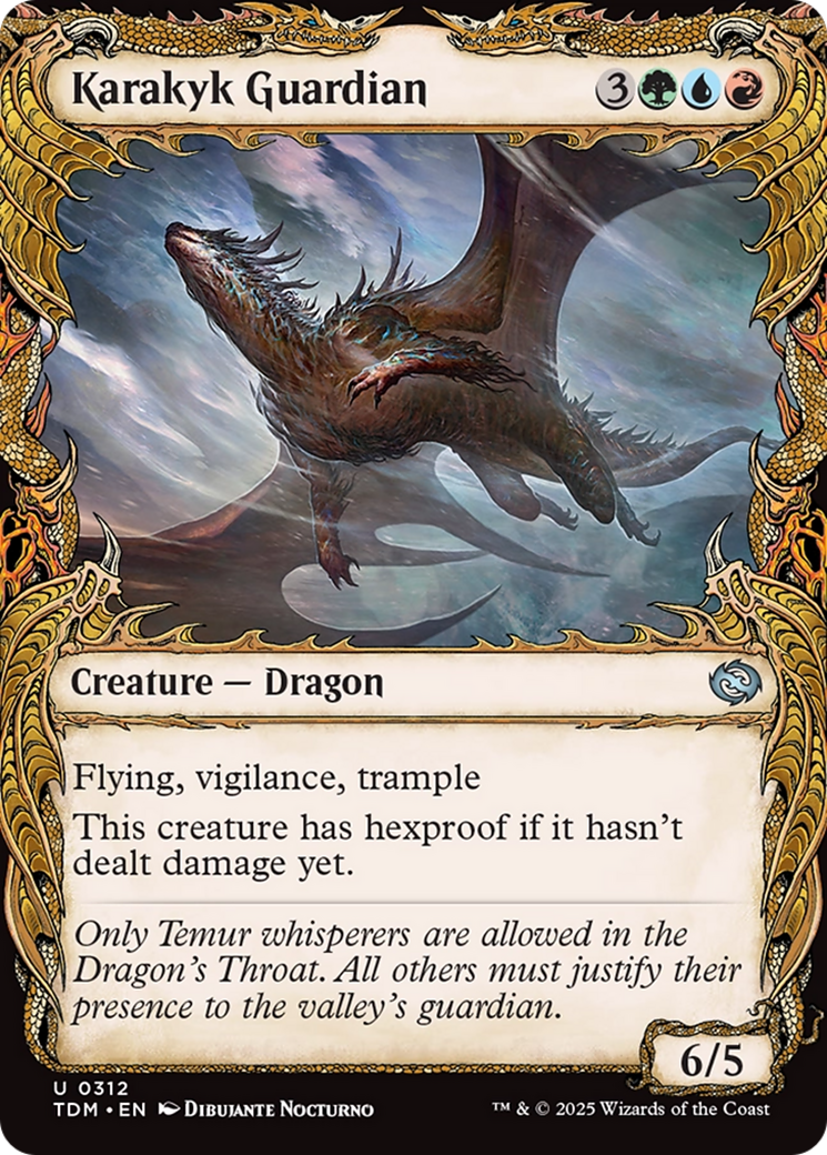 Karakyk Guardian (Showcase) [Tarkir: Dragonstorm] | Devastation Store