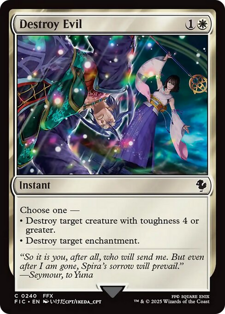 Destroy Evil [FINAL FANTASY Commander] | Devastation Store