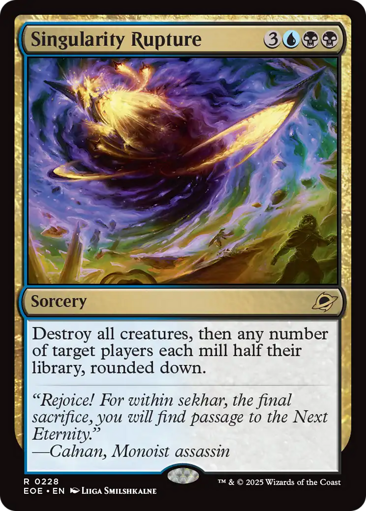 Singularity Rupture [Edge of Eternities] | Devastation Store
