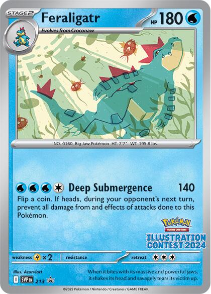 Feraligatr (213) [Scarlet & Violet: Black Star Promos] | Devastation Store