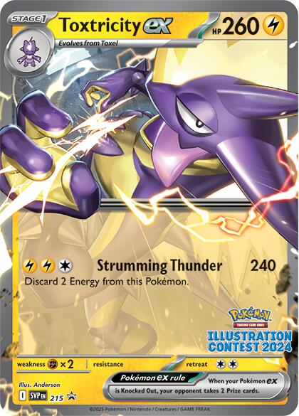 Toxtricity ex (215) [Scarlet & Violet: Black Star Promos] | Devastation Store