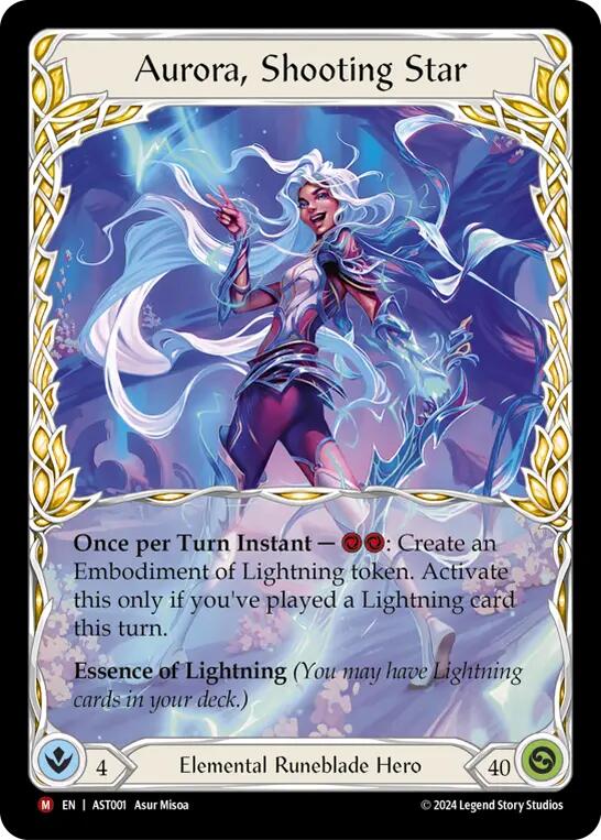Aurora, Shooting Star [AST001] (Armory Deck: Aurora) | Devastation Store