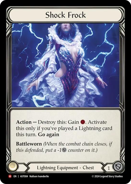 Shock Frock [AST004] (Armory Deck: Aurora)  Rainbow Foil | Devastation Store