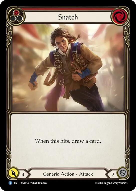 Snatch (Red) [AST014] (Armory Deck: Aurora) | Devastation Store