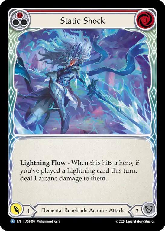 Static Shock (Red) [AST016] (Armory Deck: Aurora) | Devastation Store