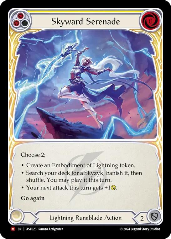 Skyward Serenade [AST023] (Armory Deck: Aurora) | Devastation Store
