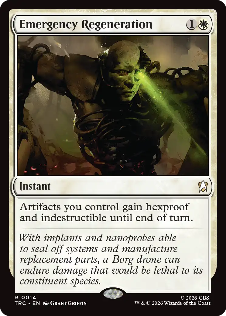 Emergency Regeneration (Surge Foil) [Star Trek Commander] | Devastation Store
