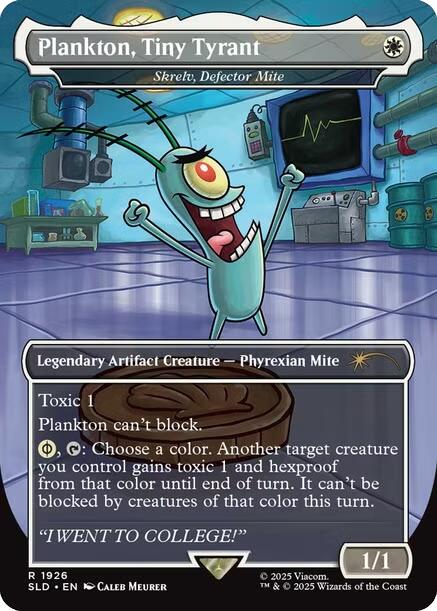 Plankton, Tiny Tyrant - Shrelv, Defector Mite [Secret Lair Drop Series] | Devastation Store